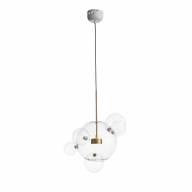 SL1133.213.01 Светильник подвесной ST-Luce Латунь/Прозрачный LED 1*14W - SL1133.213.01 Светильник подвесной ST-Luce Латунь/Прозрачный LED 1*14W