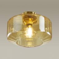 4747/1C PENDANT ODL21 345 янтарный/бронзовый Светильник потолочный E27 1*60W BINGA - 4747/1C PENDANT ODL21 345 янтарный/бронзовый Светильник потолочный E27 1*60W BINGA