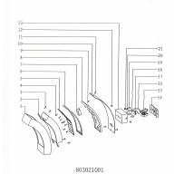 803021001 Уран 1*6W LED 220 V IP44 светильник - 803021001 Уран 1*6W LED 220 V IP44 светильник