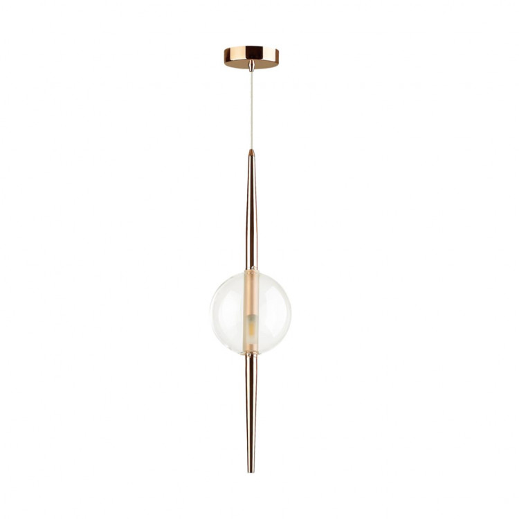 4685/1 PENDANT ODL20 295 медный/прозрачный Подвес G9 5W 220V LAZIA