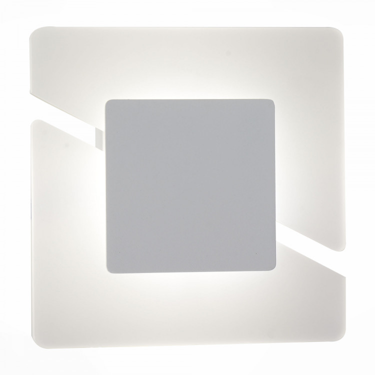 SL594.501.01 Светильник настенный ST-Luce Белый/Белый LED 1*8W