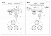 424011203 Мадлен 3*40W E14+22W LED 220 V люстра (пульт)
