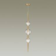 4981/3 PENDANT ODL22 356 бронзовый/прозрачный/стекло Подвес G9 3*5W LAZIA - 4981/3 PENDANT ODL22 356 бронзовый/прозрачный/стекло Подвес G9 3*5W LAZIA