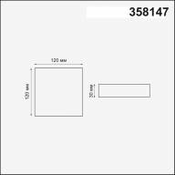 358147 SPOT NT19 271 белый Встраиваемый светильник IP20 LED 3000K 12W 85 - 265V MOON - 358147 SPOT NT19 271 белый Встраиваемый светильник IP20 LED 3000K 12W 85 - 265V MOON