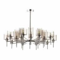 4688/20 MODERN (В 2-Х КОРОБКАХ) ODL20 404 хром/дымчатый Люстра E14 20*40W DIATRA - 4688/20 MODERN (В 2-Х КОРОБКАХ) ODL20 404 хром/дымчатый Люстра E14 20*40W DIATRA
