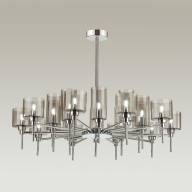 4688/20 MODERN (В 2-Х КОРОБКАХ) ODL20 404 хром/дымчатый Люстра E14 20*40W DIATRA - 4688/20 MODERN (В 2-Х КОРОБКАХ) ODL20 404 хром/дымчатый Люстра E14 20*40W DIATRA