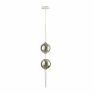 4683/2 PENDANT ODL20 356 белый /дымчатый Подвес G9 2*5W 220V LAZIA - 4683/2 PENDANT ODL20 356 белый /дымчатый Подвес G9 2*5W 220V LAZIA