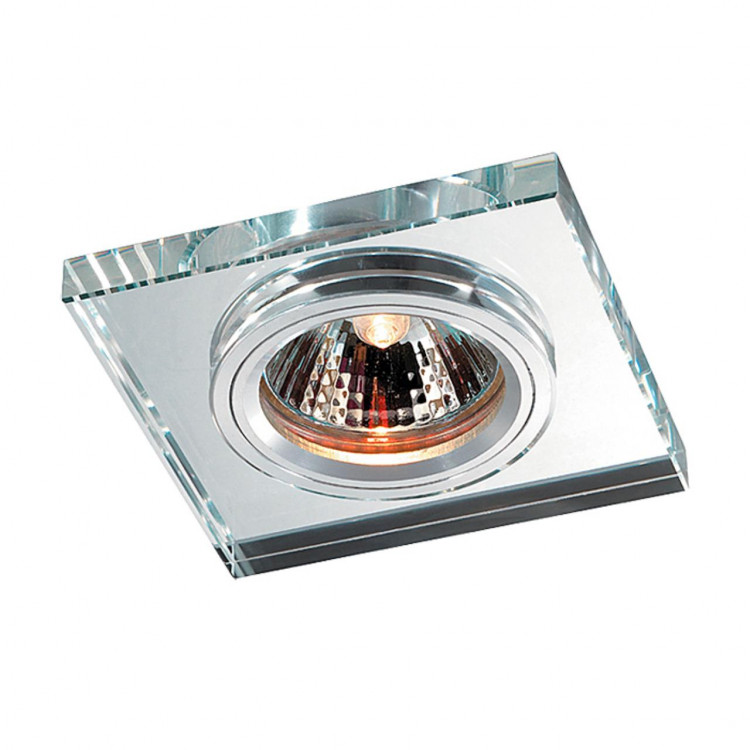 369753 SPOT NT12 267 алюминий/зеркальный Встраиваемый светильник IP20 GX5.3 50W 12V MIRROR