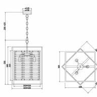 Подвесной светильник Maytoni MOD060PL-04G - Подвесной светильник Maytoni MOD060PL-04G