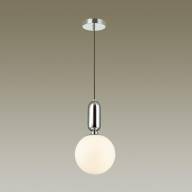 4670/1 PENDANT ODL20 308 хром/белый Подвес E27 1*40W (тип лампы СВЕЧА) 220V OKIA - 4670/1 PENDANT ODL20 308 хром/белый Подвес E27 1*40W (тип лампы СВЕЧА) 220V OKIA