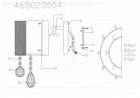 465023004 Жаклин 4*3W ChipLED 220 V бра