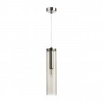 4694/1 PENDANT ODL20 299 хром/дымчатый Подвес E14 1*40W KLUM