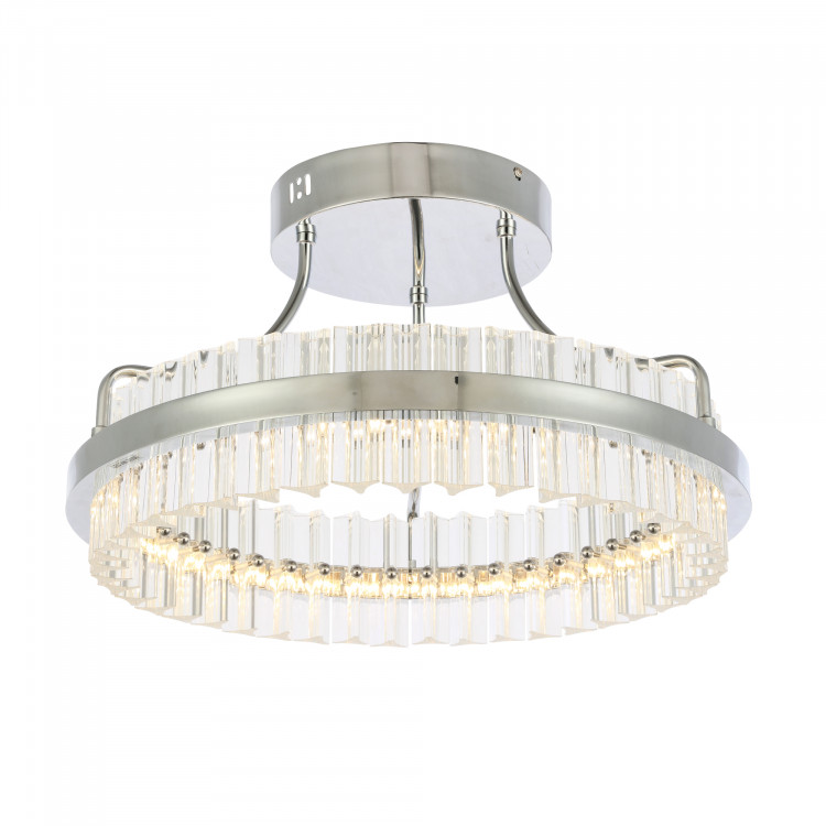 SL383.102.01 Светильник потолочный ST-Luce Хром/Прозрачный LED 1*34W