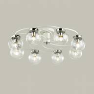 4538/8C MODERNI LN21 158 белый, хром Люстра потолочная E14 8*40W 220V HOLLY - 4538/8C MODERNI LN21 158 белый, хром Люстра потолочная E14 8*40W 220V HOLLY