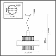 4840/6 HALL ODL21 399 золото/металл/стекло/хрусталь Люстра E14 6*40W LEPART - 4840/6 HALL ODL21 399 золото/металл/стекло/хрусталь Люстра E14 6*40W LEPART