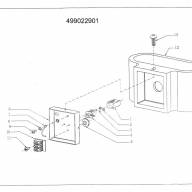 499022901 Барут 1*40W G9 220 V бра - 499022901 Барут 1*40W G9 220 V бра