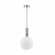 4673/1 PENDANT ODL20 308 хром/белый Подвес E27 1*40W (тип лампы СВЕЧА ) 220V OKIA - 4673/1 PENDANT ODL20 308 хром/белый Подвес E27 1*40W (тип лампы СВЕЧА ) 220V OKIA