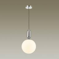 4673/1 PENDANT ODL20 308 хром/белый Подвес E27 1*40W (тип лампы СВЕЧА ) 220V OKIA - 4673/1 PENDANT ODL20 308 хром/белый Подвес E27 1*40W (тип лампы СВЕЧА ) 220V OKIA