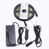 Cветодиодная LED лента Feron LS606, готовый комплект 3м 60SMD(5050)/м 14.4Вт/м IP20 12V 6500К