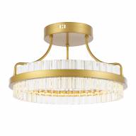 SL383.202.01 Светильник потолочный ST-Luce Матовое золото/Прозрачный LED 1*34W - SL383.202.01 Светильник потолочный ST-Luce Матовое золото/Прозрачный LED 1*34W
