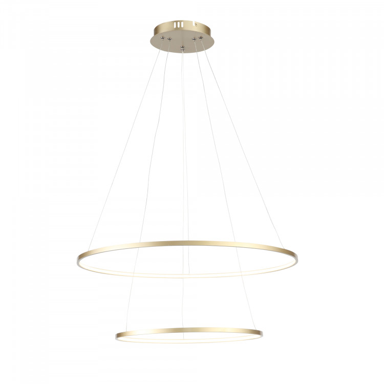 SL904.203.02 Светильник подвесной ST-Luce Золото/Белый LED 2*14W