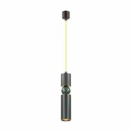 4075/5L L-VISION ODL19 313 черный/золото/зеленый Подвес GU10 1*5W SAKRA - 4075/5L L-VISION ODL19 313 черный/золото/зеленый Подвес GU10 1*5W SAKRA