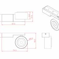 Потолочный светильник Technical C062CL-L12W3K - Потолочный светильник Technical C062CL-L12W3K