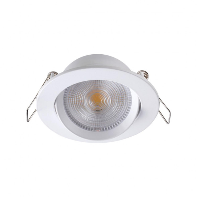 357998 SPOT NT19 253 белый Встраиваемый поворотный светильник IP20 LED 3000К 10W 85-265V STERN