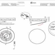 716010201 Гуфи 50W LED 220 V люстра (пульт) - 716010201 Гуфи 50W LED 220 V люстра (пульт)