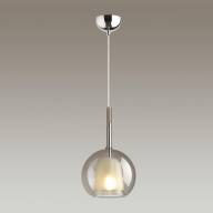 4698/1 PENDANT ODL20 305 хром/дымчатый Подвес E14 1*40W LEVA - 4698/1 PENDANT ODL20 305 хром/дымчатый Подвес E14 1*40W LEVA