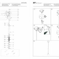 631014401 Ракурс 7W LED 220 V люстра - 631014401 Ракурс 7W LED 220 V люстра