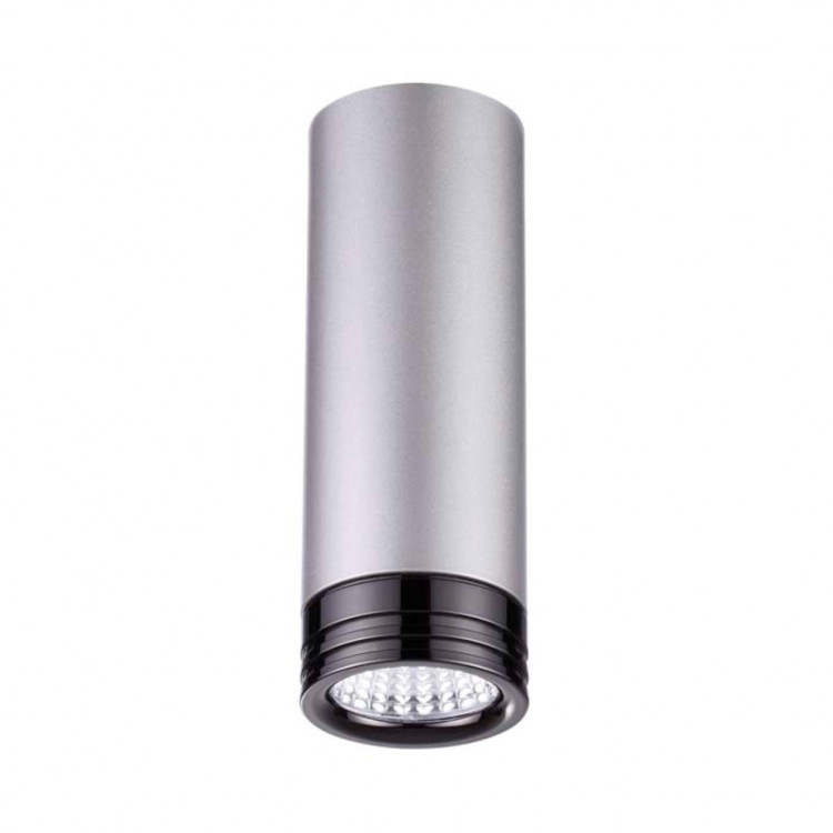 3580/9CL L-VISION ODL18 106 серый с черн Потолочн.св-ник IP20 LED 4000K 9W 720Лм 220V LEDROX