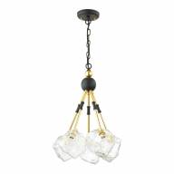4789/5A LOFT ODL21 481 черный/золотой/прозрачный Люстра G9 5*40W STONO - 4789/5A LOFT ODL21 481 черный/золотой/прозрачный Люстра G9 5*40W STONO
