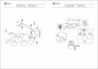 707010709 Каспер 40W LED 220 V светильник