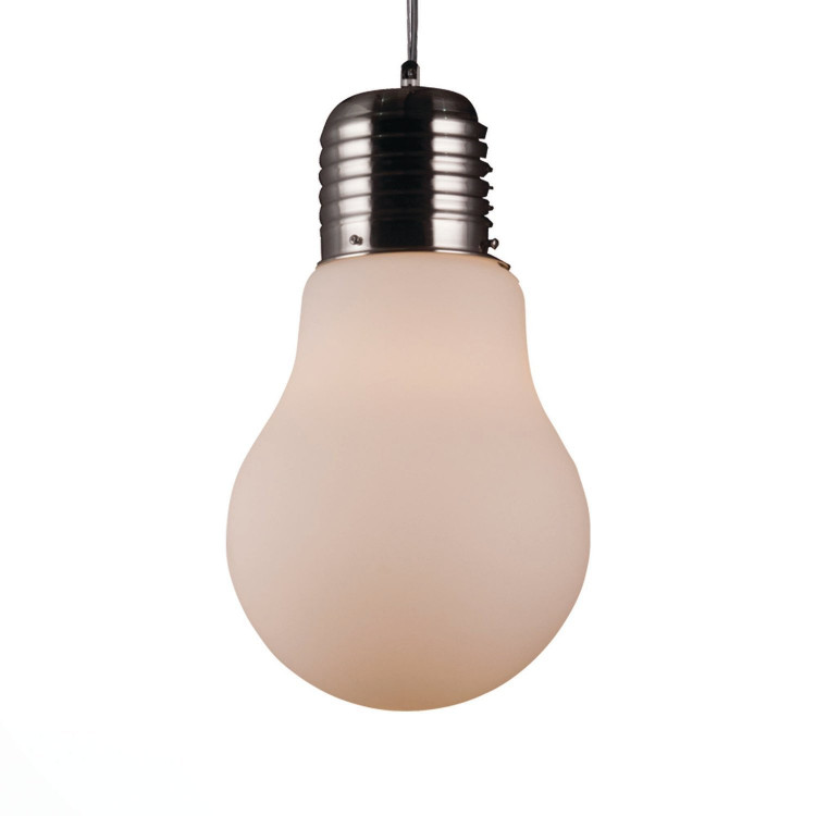 SL299.503.01 Светильник подвесной ST-Luce Никель/Белый E27 1*40W