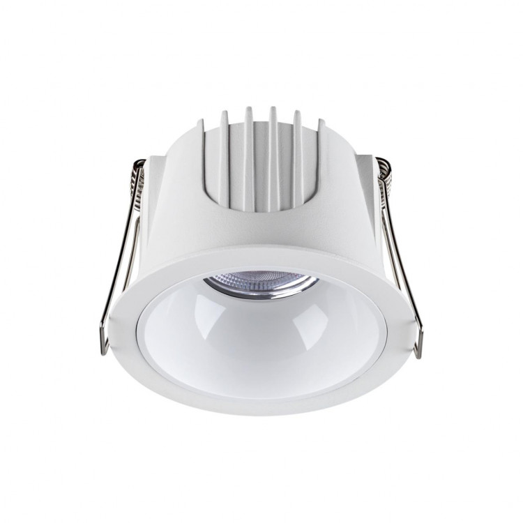 358690 SPOT NT21 251 белый Светильник встраиваемый светодиодный IP20 LED 4000К 10W 100-265V KNOF