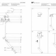 631014601 Ракурс 4,2W LED 220 V люстра - 631014601 Ракурс 4,2W LED 220 V люстра