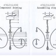 496016408 Аурих 160W LED 220 V люстра - 496016408 Аурих 160W LED 220 V люстра