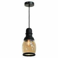 SLD975.403.01 Светильник подвесной ST-Luce Черный/Янтарный E27 1*60W - SLD975.403.01 Светильник подвесной ST-Luce Черный/Янтарный E27 1*60W