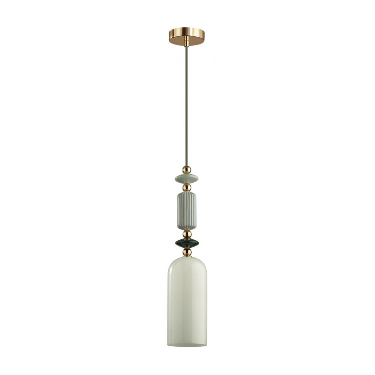 4861/1D CLASSIC ODL_EX22 75 золотой/раноцветн.керамика/стекло Подвес E14 1*40W 4861/1D CANDY