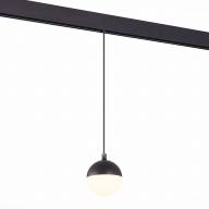 ST358.443.07 Магнитный трековый светильник подвесной Черный LED 1*7W 4000K 520Lm Ra>80 120° IP20 D90xH90 48V - ST358.443.07 Магнитный трековый светильник подвесной Черный LED 1*7W 4000K 520Lm Ra>80 120° IP20 D90xH90 48V