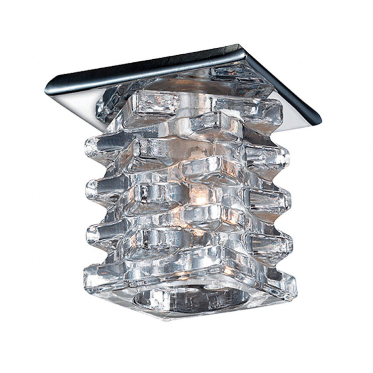 369375 SPOT NT09 прозрачный Встраиваемый светильник IP20 G4 20W 12V CRYSTAL