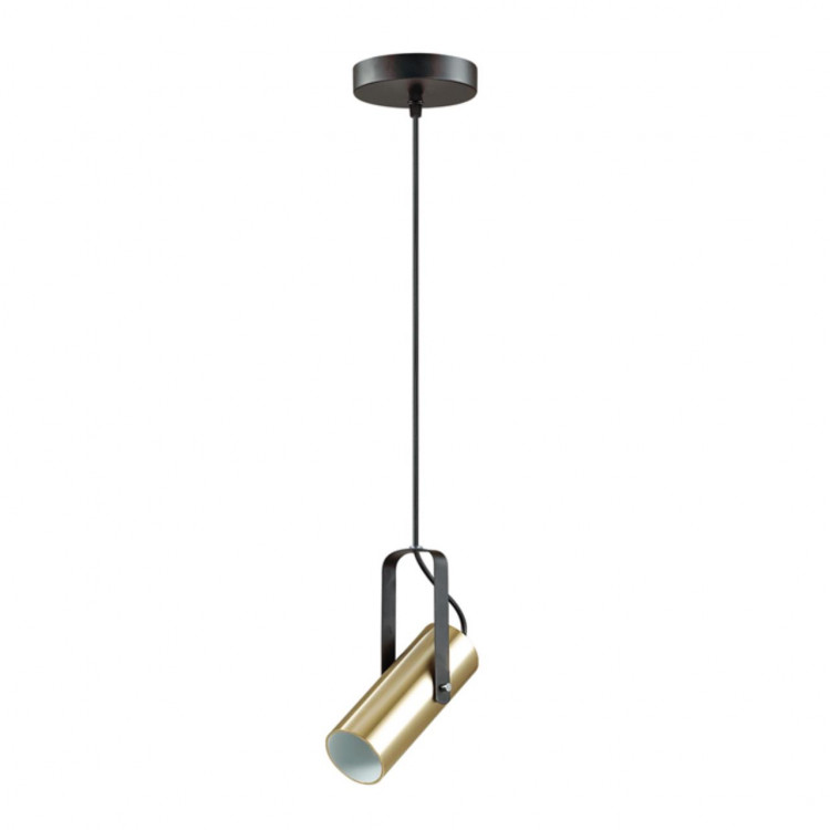 3714/1 MODERNI LN19 100 золотой, чёрный Подвес GU10 LED 1*5W 220V CLAIRE