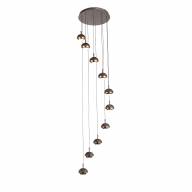 SL1602.323.10 Светильник подвесной ST-Luce Кофейный, Золото/Кофейный, Золото LED 10*8W - SL1602.323.10 Светильник подвесной ST-Luce Кофейный, Золото/Кофейный, Золото LED 10*8W