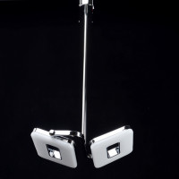 661011102 Платлинг 2*15W LED 220 V люстра