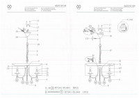 465016104 Жаклин 4*40W E14 220 V люстра