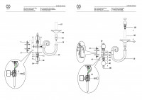 483024302 Элла 2*40W E14 220 V бра