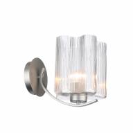 SL117.101.01 Бра ST-Luce Серебристый/Прозрачный E27 1*60W - SL117.101.01 Бра ST-Luce Серебристый/Прозрачный E27 1*60W