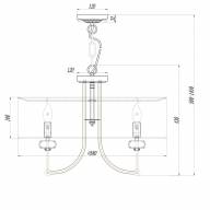 Подвесной светильник Maytoni ARM006PL-06G - Подвесной светильник Maytoni ARM006PL-06G
