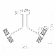 Потолочный светильник Freya FR6038CL-L60B - Потолочный светильник Freya FR6038CL-L60B